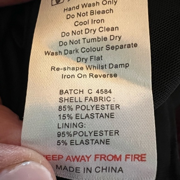 NWT Oh Polly black corset mesh strapless mini dress sz 4 wedding bodycon - Picture 13 of 13